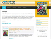 Tablet Screenshot of golfcaradvisor.com